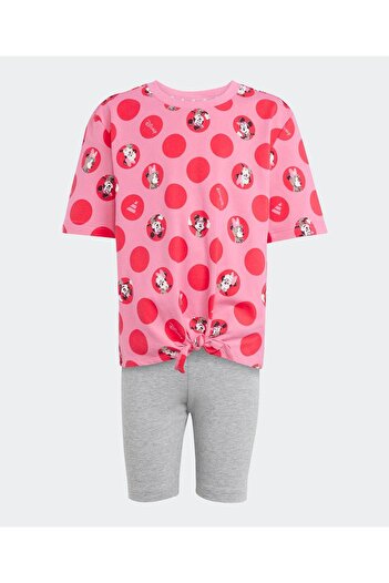 adidas DISNEY MINNIE MOUSE T-SHIRT SET-Pink