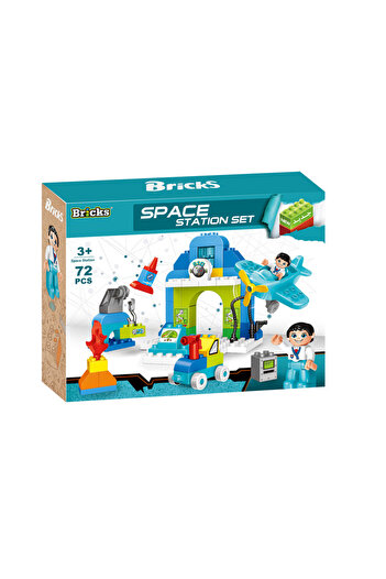 TSUMAB Space Station Building Block Set – 72 Pieces