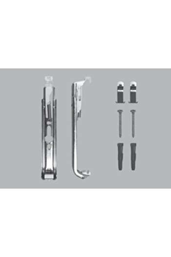Other MCAD Rail Suspensions for Radiators, 200mm, Set of 3