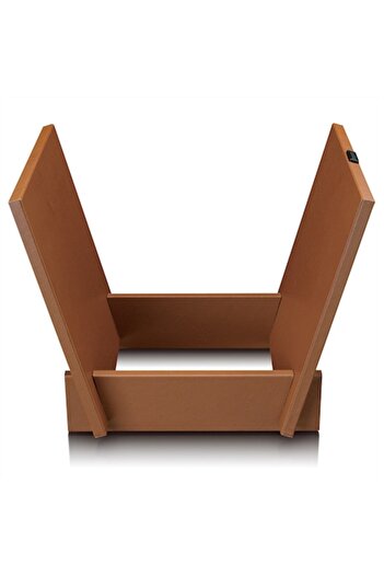 Lenco Storage support for pick-up records, TTA-040BN, Brown