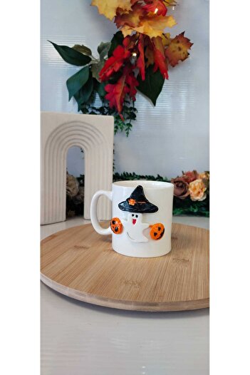 AYLEFE HOBBY Ghost Detailed Ceramic Mug 310 ml