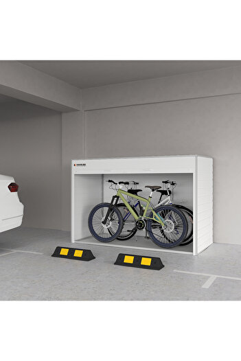 Parkingbox Metal storage cabinet BIKEBOX indoor L 2000 xH 1400 xA 900