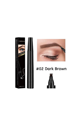 Total Pro Beauty New Microblading Eyebrow Pencil 16 gr Dark Brown