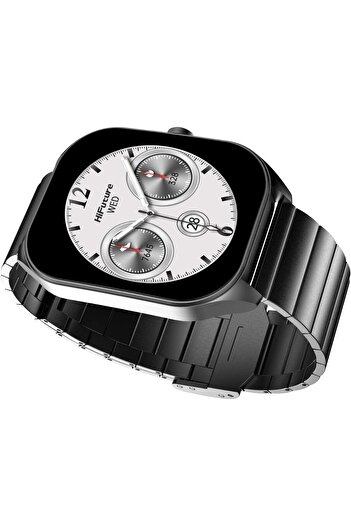 HiFuture APEX 2.04" AMOLED Stainless Steel Smartwatch, Wireless Calling, Sleep & Health Fitness Trac