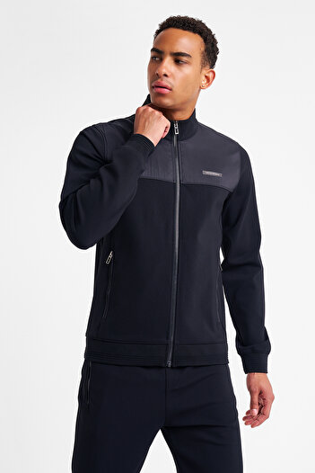 Lescon Men's Zippered Sweatshirt 25N-1161