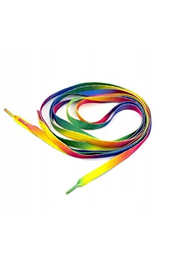 Other RAINBOW SHOE LACES PAIR RAINBOW LGBT COLORFUL 100CM