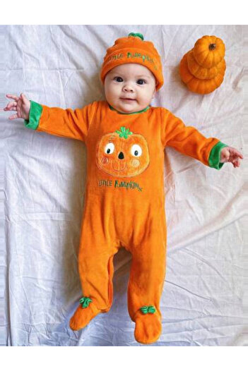 Sheya Sheya Bodysuit and Hat Set, orange
