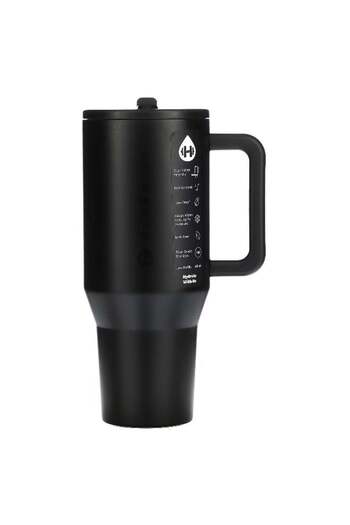Hydro HydroJug, Traveler Tumbler, Black, 40 oz