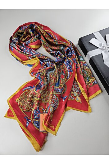 sem oyuncak Luxury Voile Silk Shawl Hijab Foulard Scarf Shawl Ethnic H Pattern 70 X 180 cm