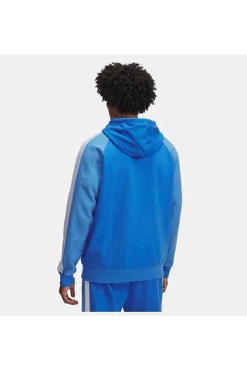 Under Armour Erkek UA Rival Fleece Colorblock Kapüşonlu Sweatshirt 6003958-402