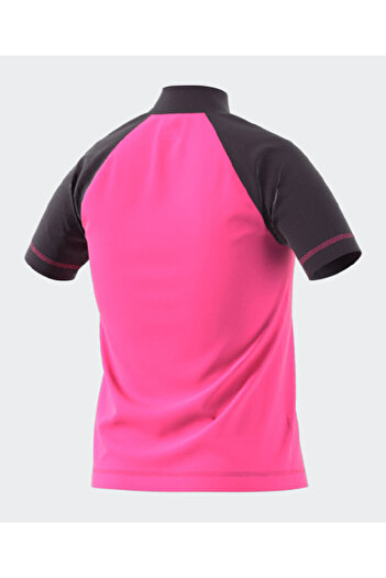 adidas Short Sleeve Rash Guard - Pink