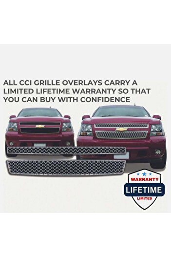 Generic Nickel mesh Tahoe Avalanche Suburban Model 2007 to 2014 (without mark)