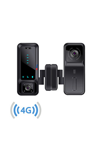 OEM Taggo Dual-Facing 4K Dashcam with Night Vision, 4G SIM, Continuous Operation
