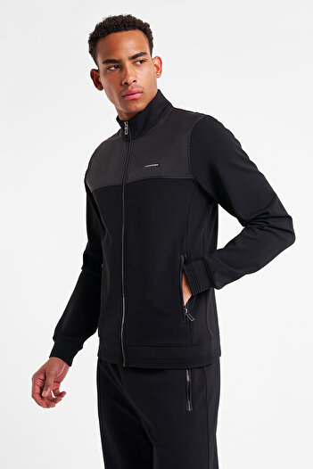 Lescon Men's Zippered Sweatshirt 25N-1161