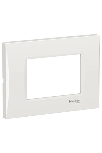 SCHNEIDER Decorative frame Easy Styl LMR7263001, white, 3 modules