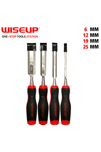 WISEUP Wood chisel set.