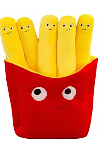 Other PLUSH Fries TOY 30cm EDUCATIONAL Box + 5 LARGE Fries