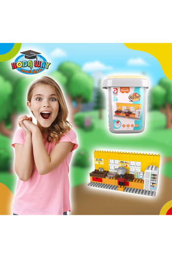 TSUMAB Kitchen Building Block Set – 95 Pieces Educational Construction Toy