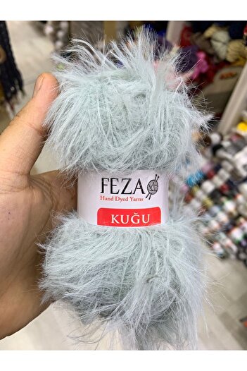 Feza Kuğu Kaz Tüyü El Örgü İpi 50 gram 190m