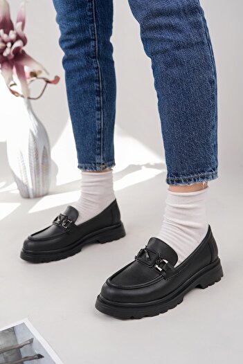 Nesil Shoes Fncy 819 Μαύρο Ανδρικό Γυναικείο Lofer