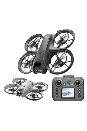 Generic WiFi FPV Drone with LCD Screen Controller – Dual HD Camera, Brushless Motors, Obstacle Avo