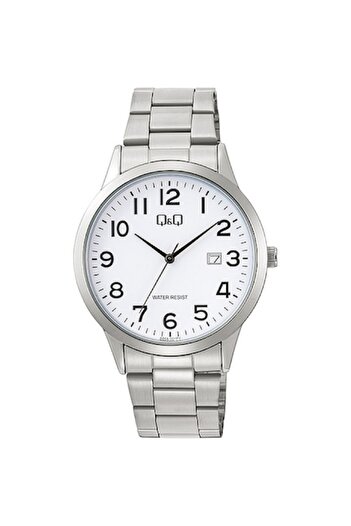Q&Q Ceas barbati, by Citizen, A44A-001PY, Argintiu