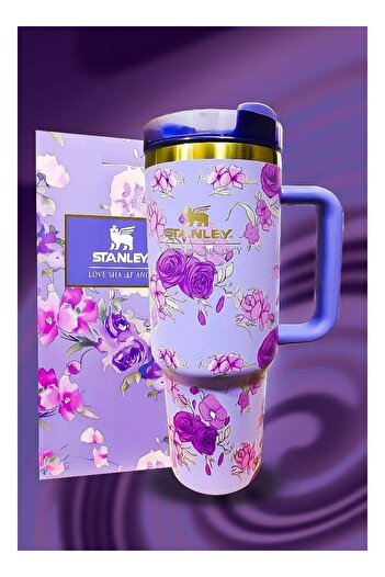 Stanley 40oz Tumbler – Stainless Steel Travel Mug with Reusable Straw, Double-Wall Insulated Keeps