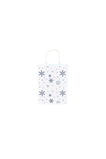 Papette Set of 10 Kraft Paper Bags with Pattern 10 Christmas 18 x 24(H) x 7cm