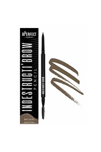 Bperfect Cosmetics BPERFECT Indestructi Brow Pencil, Brown