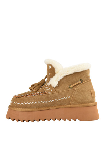 Anna Viotti Sports boots, women, ANNA VIOTTI, D113-4, brown, suede 40