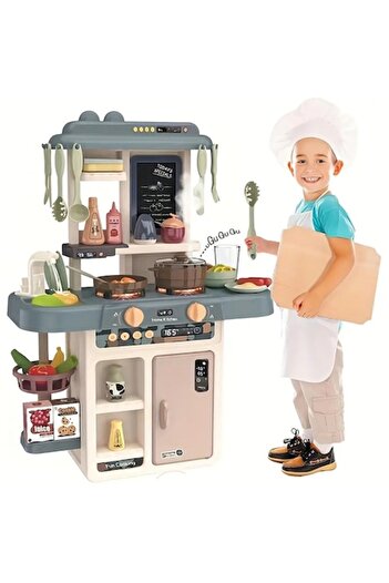 Glow Goods Little Cheff Children's Kitchen Set, Interactive Fully Equipped, Multifunctional, Develops Im