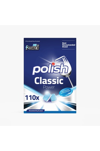 POLİSHE Polish Power Classic Dishwasher Soap Cubes - 110 Cubes