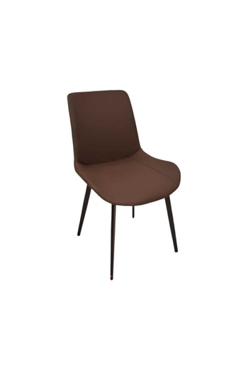 DEC30 Comfortable leather chair with a modern and distinctive design