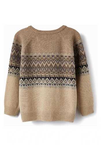 ZY Knitted sweater with soft wool