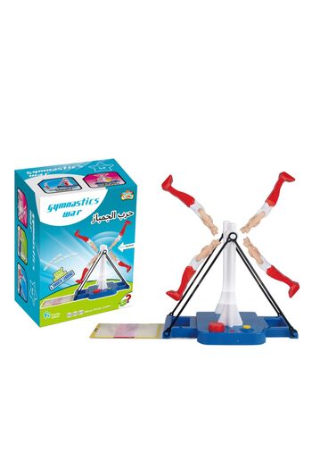 TSUMAB Gymnastics War Game Set – 360° Action Spinning Challenge Toy