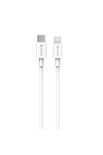 comma JUB MFi USB-C - Lightning Cable 3A 1.5m White