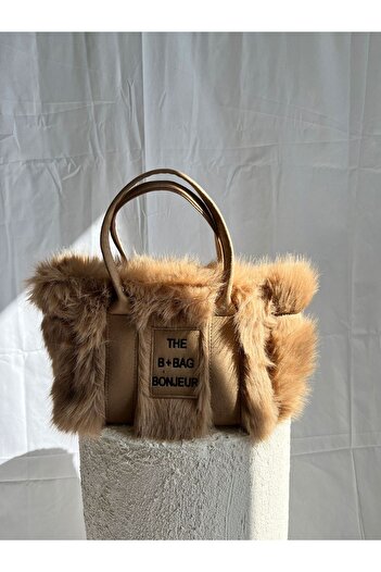 Swaggo collections Women's Plush Tote Hand Shoulder Bag