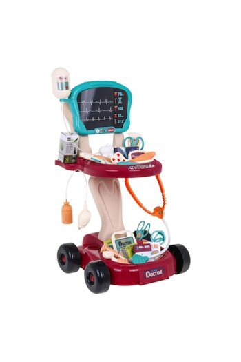 Ramiz Mobile medical set with X-ray panel and 29 Little Doctor accessories