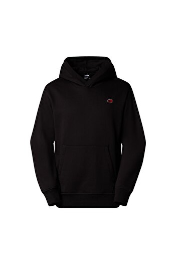 THE NORTH FACE F0A8Eu8Jk31-R U Icon Relaxed Hooded Sweatshirt Men's Sweatshirt Black