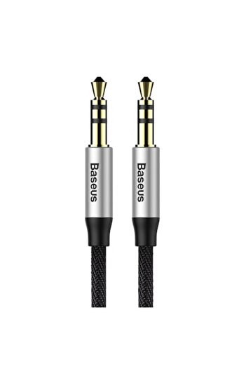 Sybero Baseus Yiven M30 audio cable 3.5 mm Jack - 3.5 mm Jack 1.0 m Silver-black