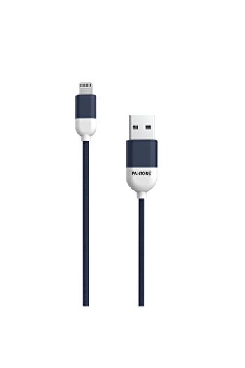 Pantone Cablu MFi USB-Lightning 1.5m 2.4A PT-LCS001-5 Bleumarin 2380C