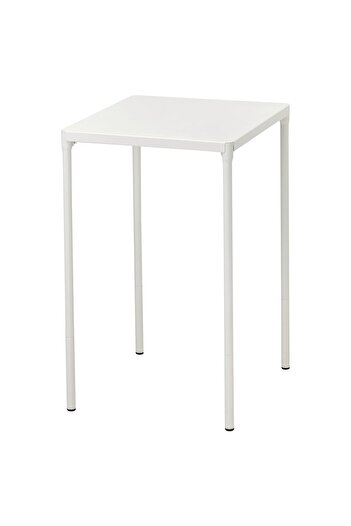 IKEA Outdoor, Table, white, 50 x 44 cm