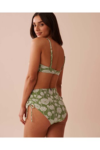 La Vie en Rose POPPY FIELD Jacquard Push-up Bikini Top