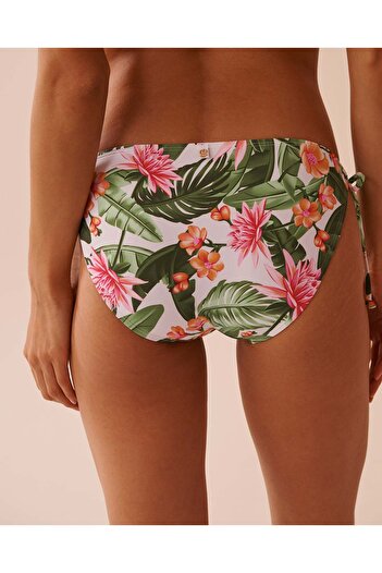 La Vie en Rose WATER LILY Side Tie Bikini Bottom