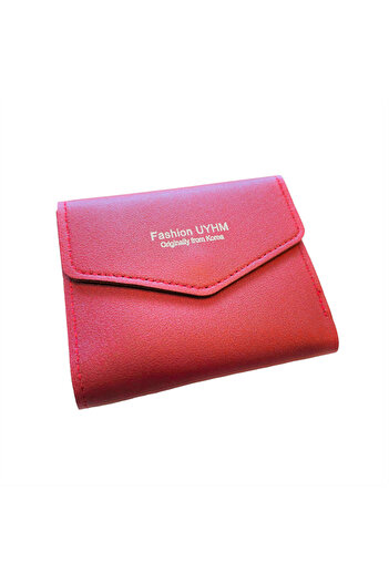 OEM Women's Short Wallet, Korea Style, Red