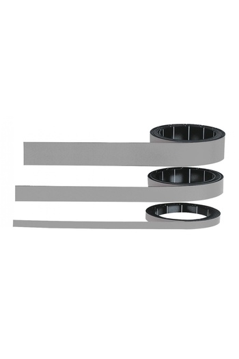 Magnetoplan Gray magnetic tape, 1000 x 15 mm