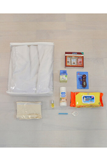 Bilenler Men's Ihram Set – with Belt with Pockets, Essential Items, Dhikr Mat, Complete Hajj and Umrah Set
