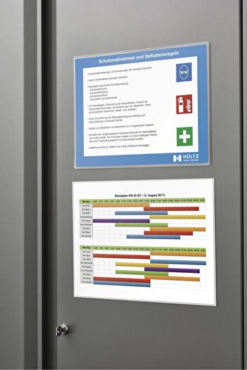 Magnetoplan Magnetic whiteboard map, A3, transparent