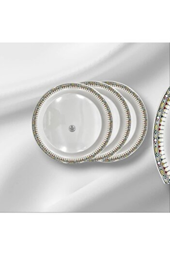 CC 50cm Melamine Rice Serving Plate, Assiryah, 3 Pieces