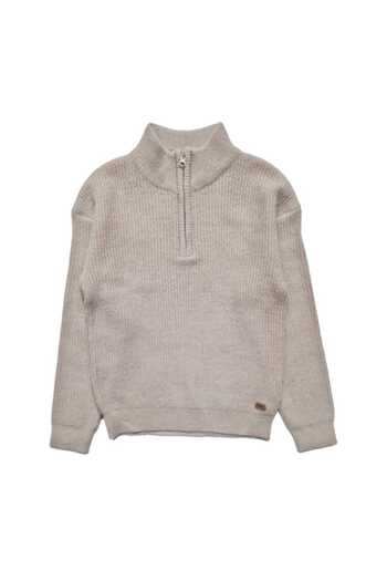 Mo Kids Knitted sweater with high collar